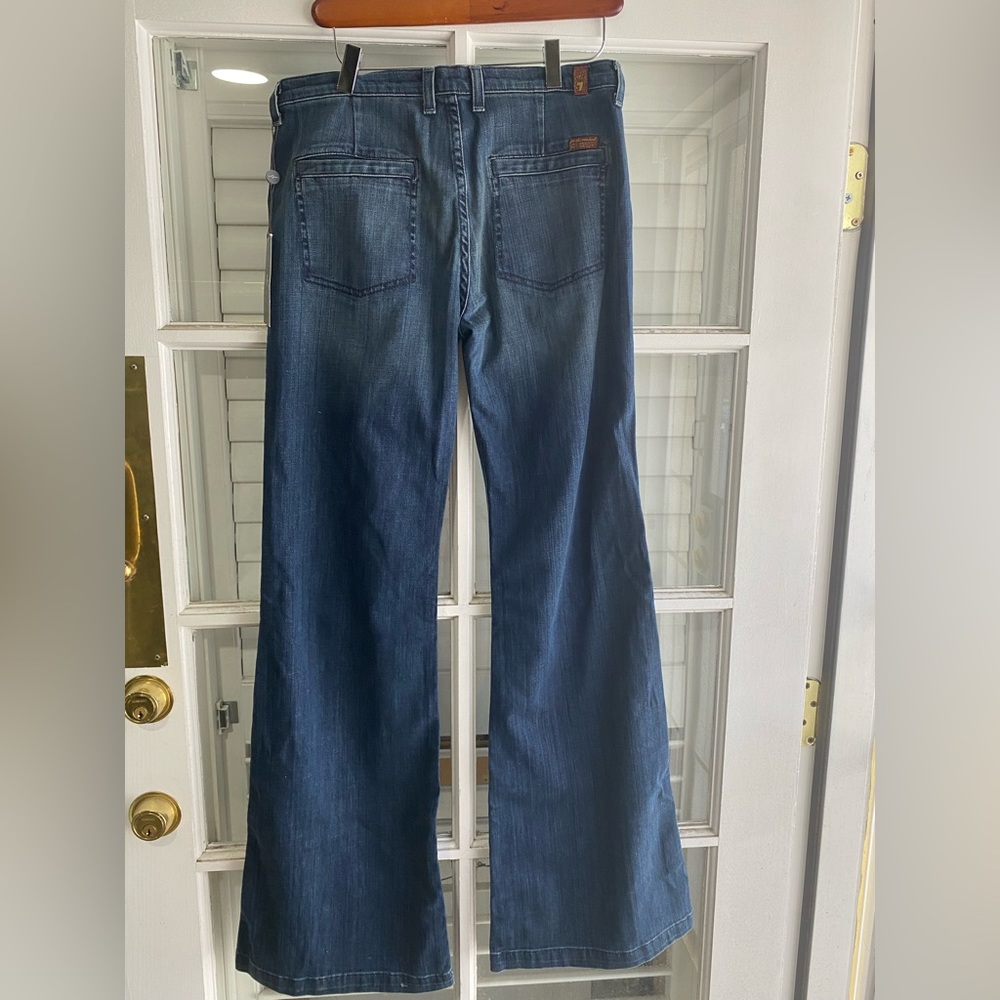 7 for all Mankind wide jeans - Picture 2 of 2